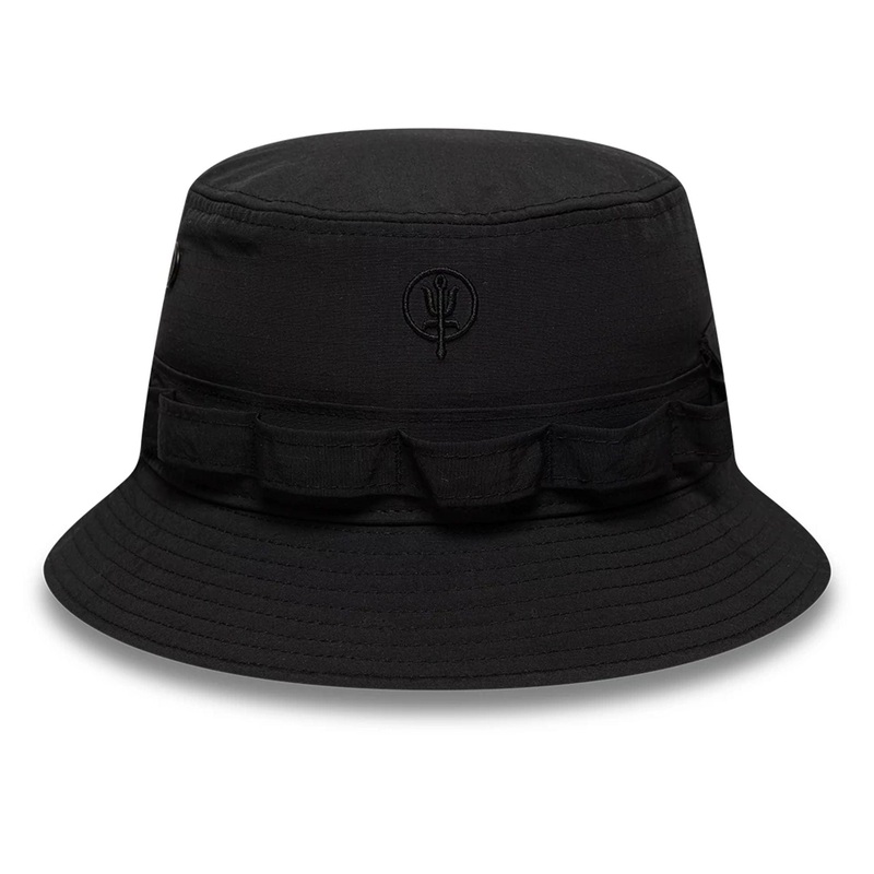 Thrudark x New Era Ripstop Black Adventure Bucket Hat S