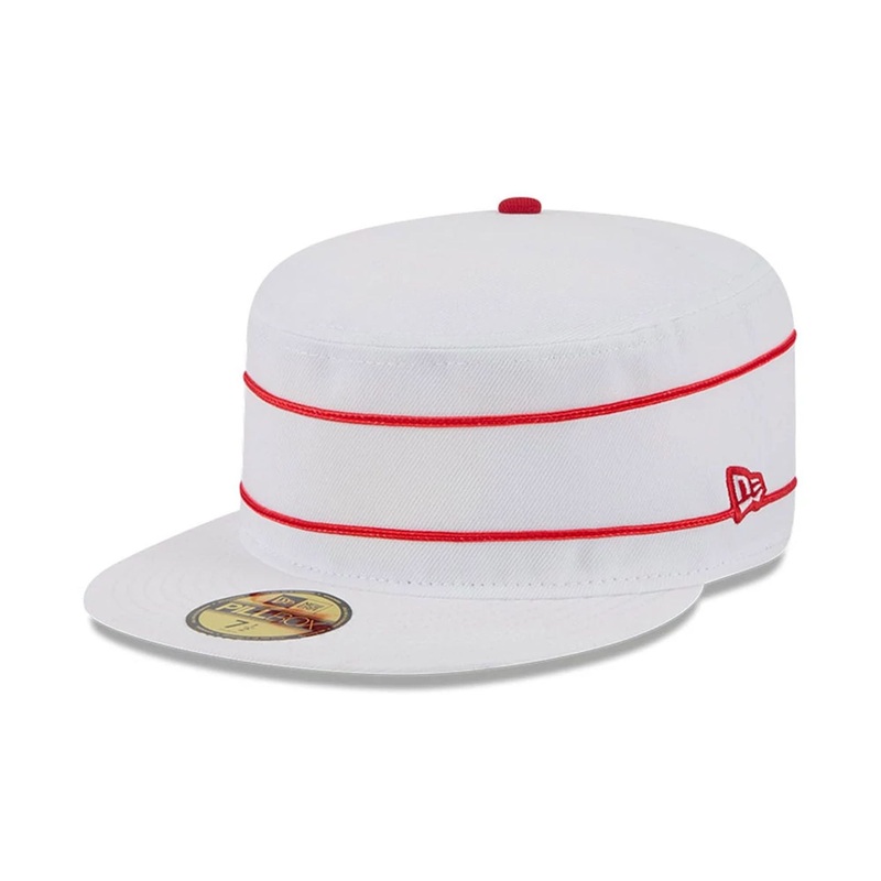 Worcester Red Sox MiLB Theme Nights 2025 White Pillbox Cap 6 7/8