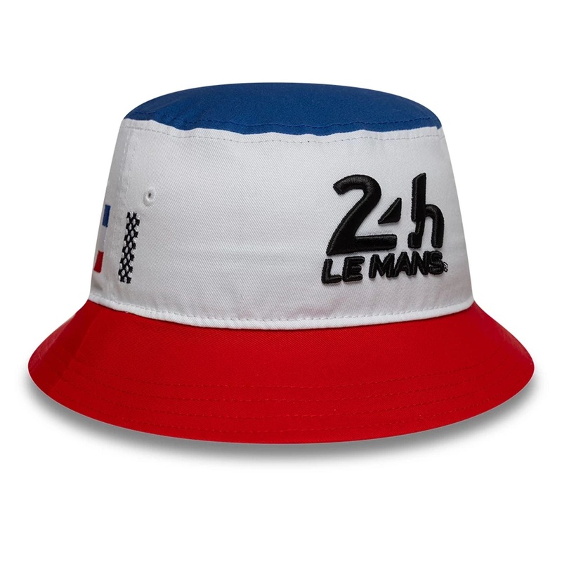 24HR Le Mans Core White Bucket Hat S