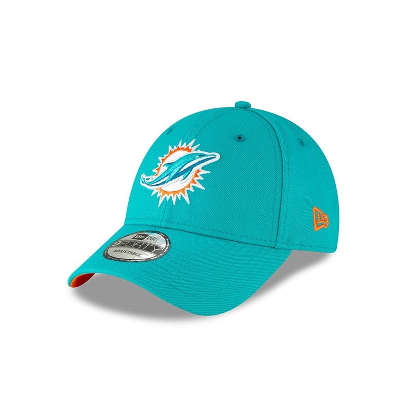 9FORTY Miami Dolphins NFL The League Blue Cap One Size