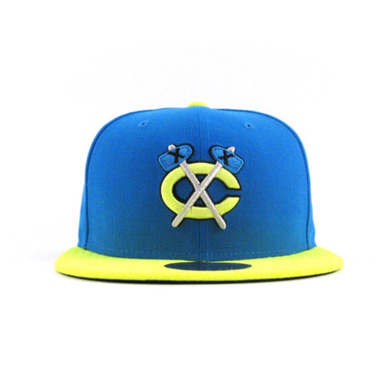 Chicago Blackhawks 59FIFTY New Era Fitted Hats (LEBRON SPRITE) 7 1/8