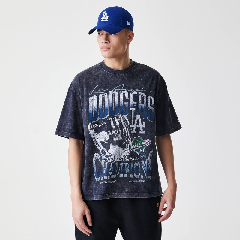 LA Dodgers Sport Classic Black T-Shirt S