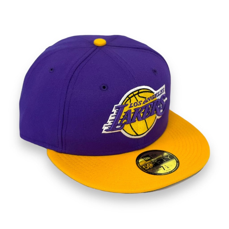 LOS ANGELES LAKERS 2-TONE  NEW ERA  59FIFTY FITTED 67/8