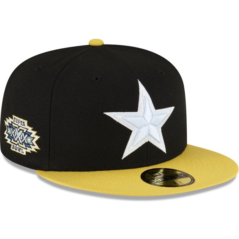 New Era Dallas Cowboys Chartreuse Visor 2023 59FIFTY Fitted Hat