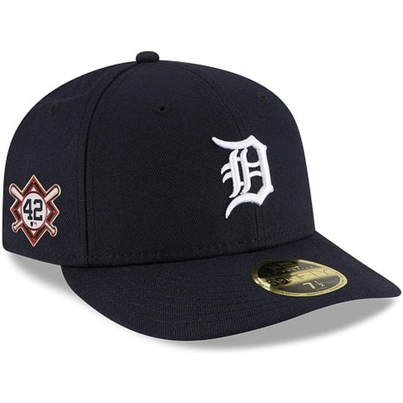 New Era Detroit Tigers Jackie Robinson Day Low Profile 2022 59FIFTY Fitted Hat