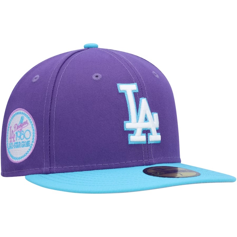 New Era Los Angeles Dodgers Purple Vice 2023 59FIFTY Fitted Hat