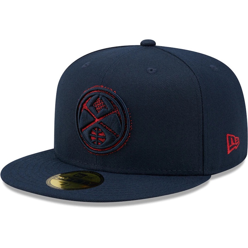 New Era Navy Denver Nuggets Scored 59FIFTY Fitted Hat