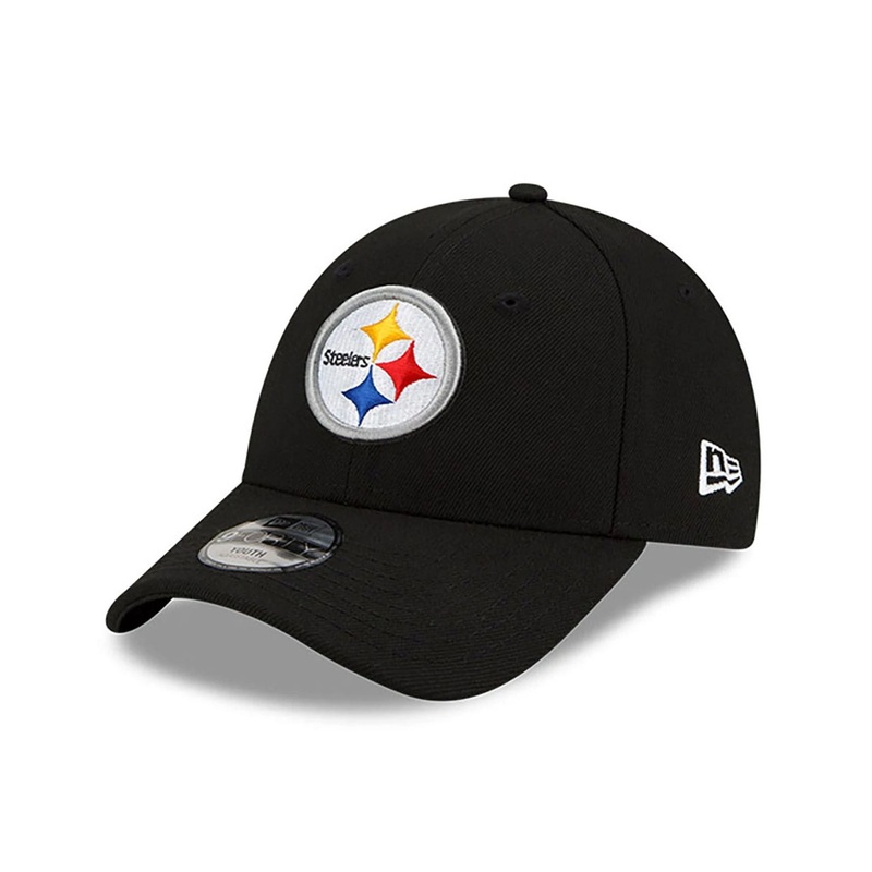 Pittsburgh Steelers Youth The League Black 9FORTY Adjustable Cap Youth