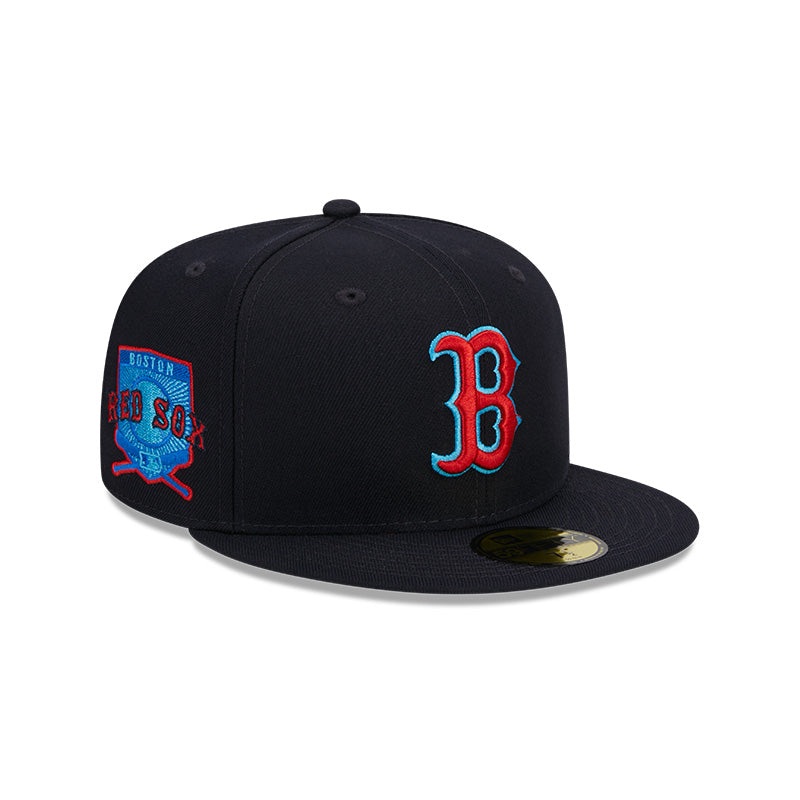 Boston Red Sox New Era 2023 MLB Father’s Day On-Field 59FIFTY Fitted Hat – Navy 6 7/8