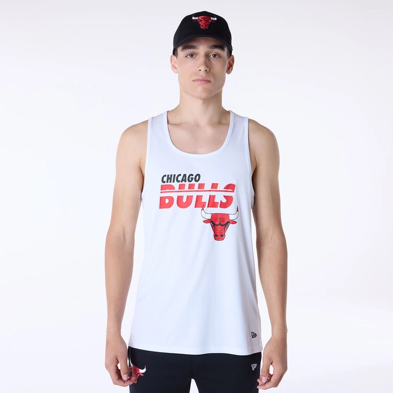 Chicago Bulls NBA Essentials White Vest XS
