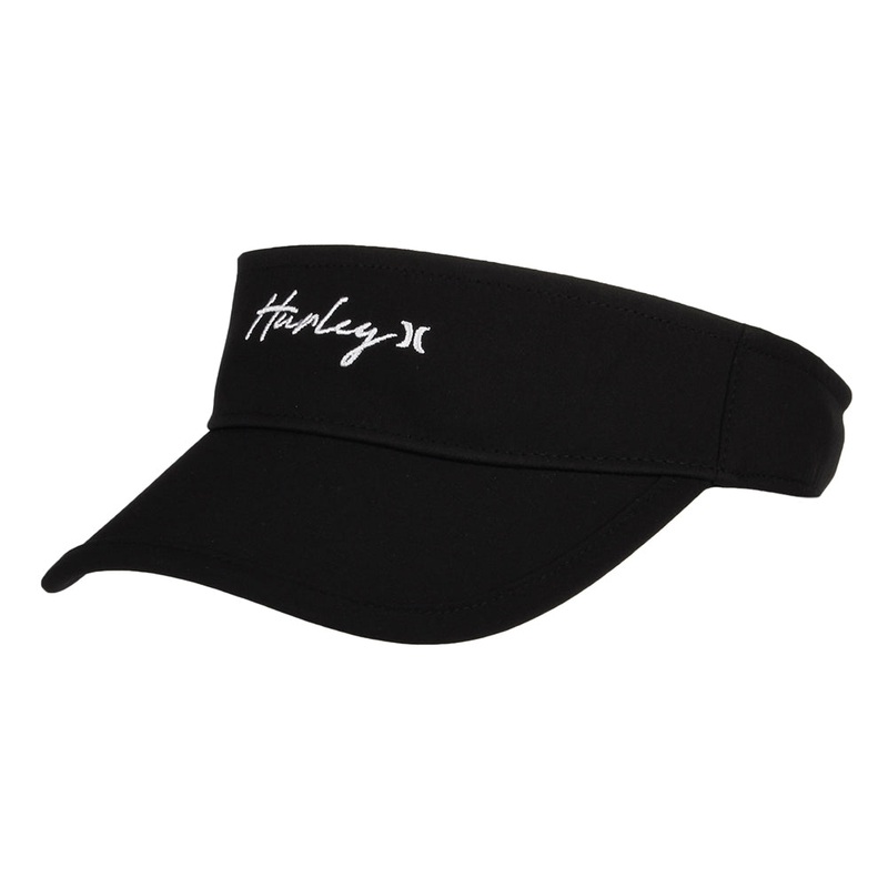 Hurley Hats Laurel Sun Visor – Black 1-Size