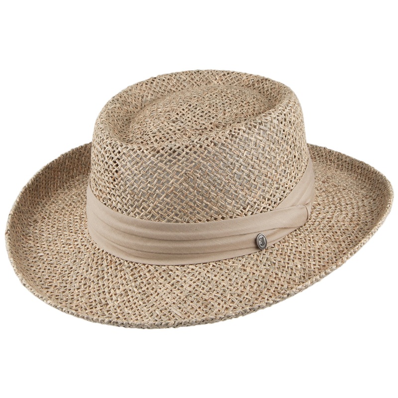 Jaxon & James Pebble Beach Gambler Hat – Natural Small/Medium