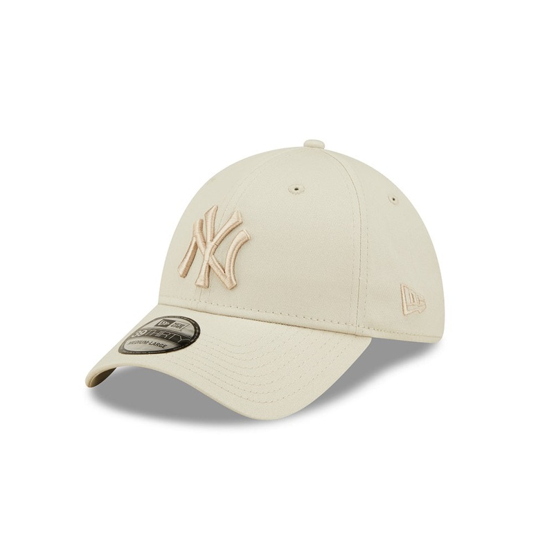 New York Yankees 39THIRTY League Essential Stone Cap XS-S