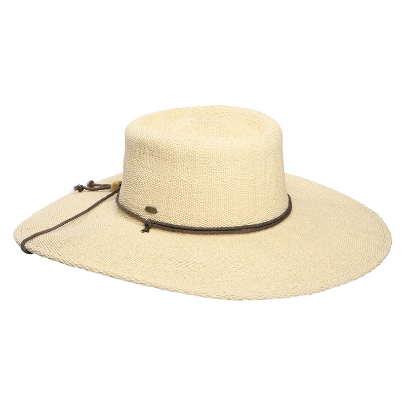 Scala Hats Shondo Toyo Straw Gaucho Hat – Natural 1-Size