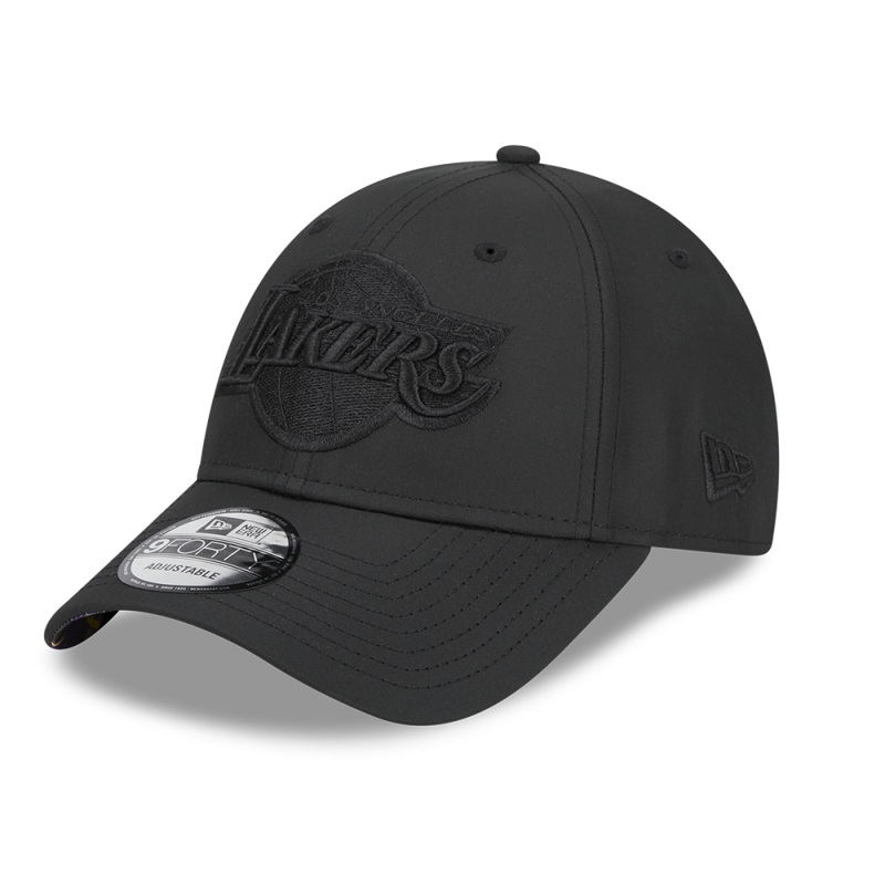 Los Angeles Lakers 9FORTY Game Play Black Cap One Size