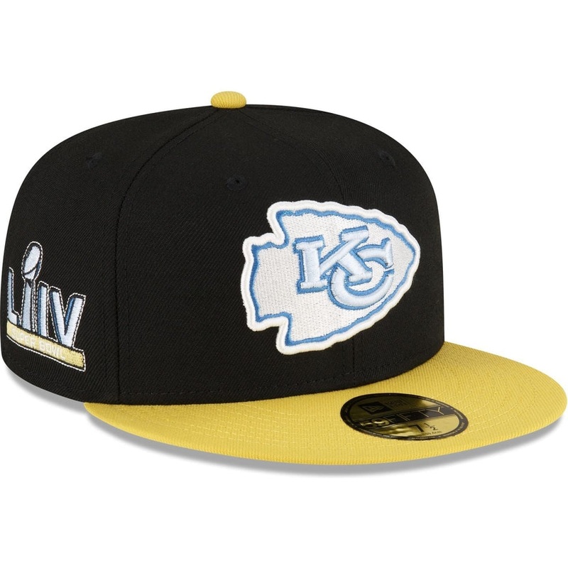 New Era Kansas City Chiefs Chartreuse Visor 2023 59FIFTY Fitted Hat