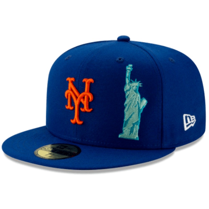New Era New York Mets Team Describe 59Fifty Fitted hat