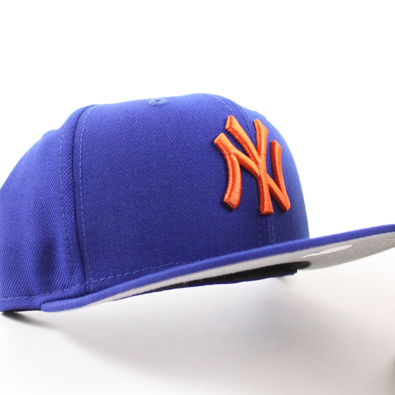 New York Yankees New Era 59Fifty Fitted Hat (Royal Blue Gray Under Brim) 7