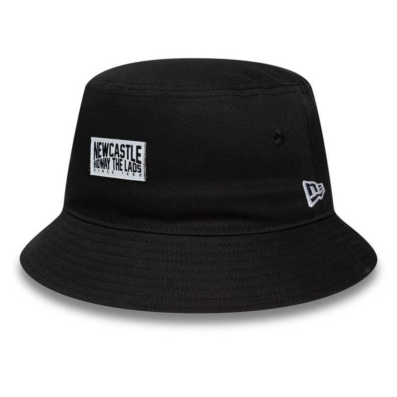Newcastle United FC Patch Black Bucket Hat S