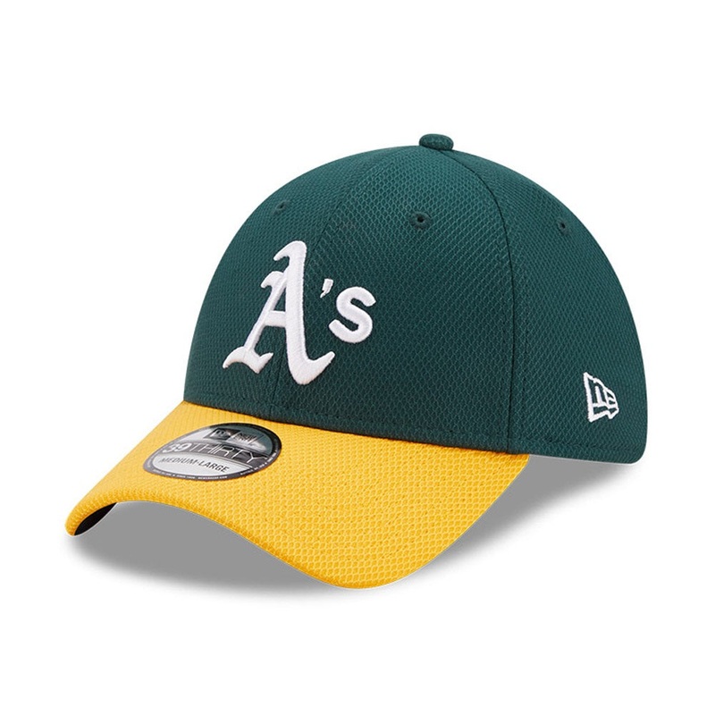 Oakland Athletics 39THIRTY Diamond Era Green Cap XS-S