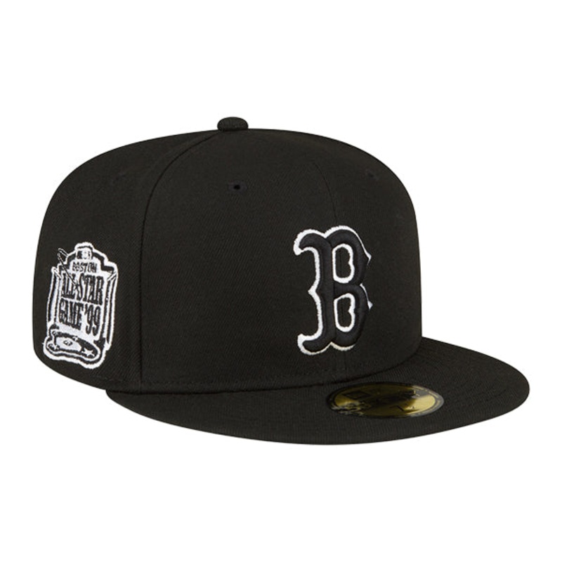 Boston Red Sox New Era 1999 All-Star Game World Series Exclusive 59Fifty Fitted Hat -Black/White 7