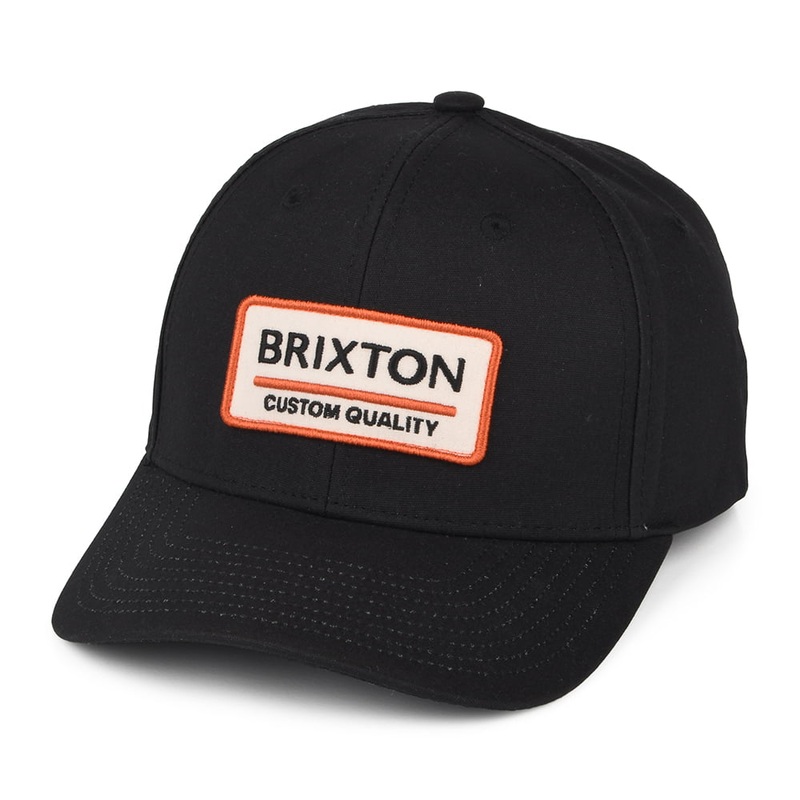 Brixton Hats Palmer Proper NetPlus MP Snapback Cap – Black Adjustable