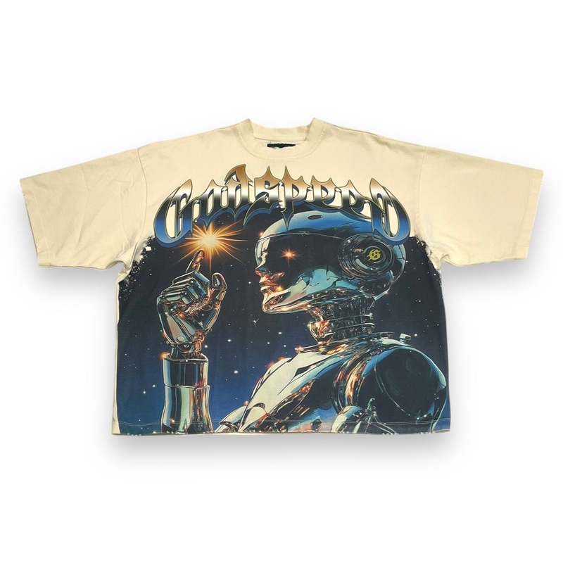 GODSPEED SPUTNIK MOMENT (BONE) TEE XS