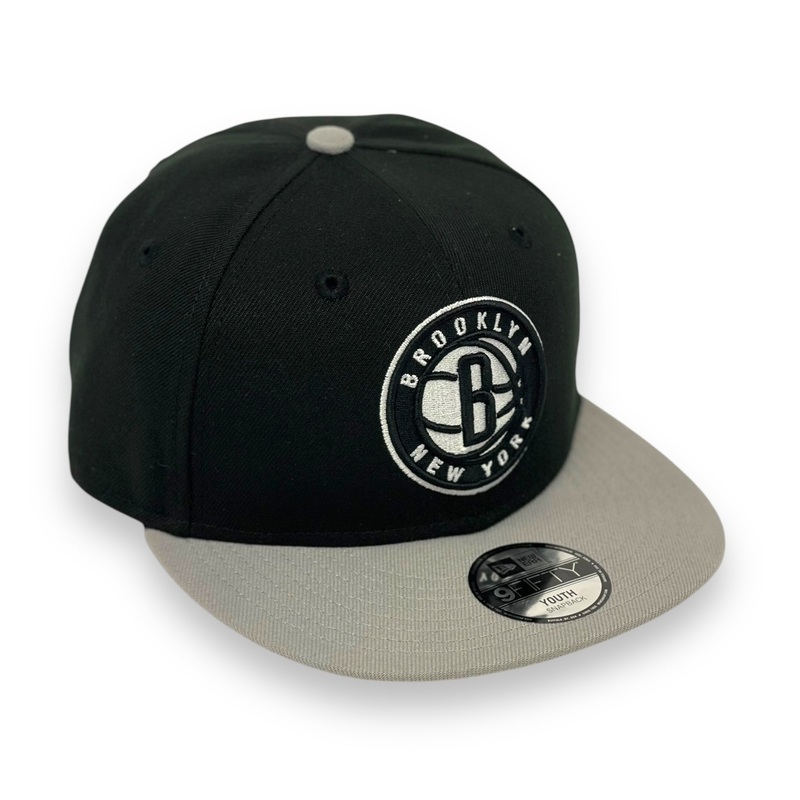 “KIDS” BROOKLYN NETS 2-TONE NEW ERA 9FIFTY SNAPBACK