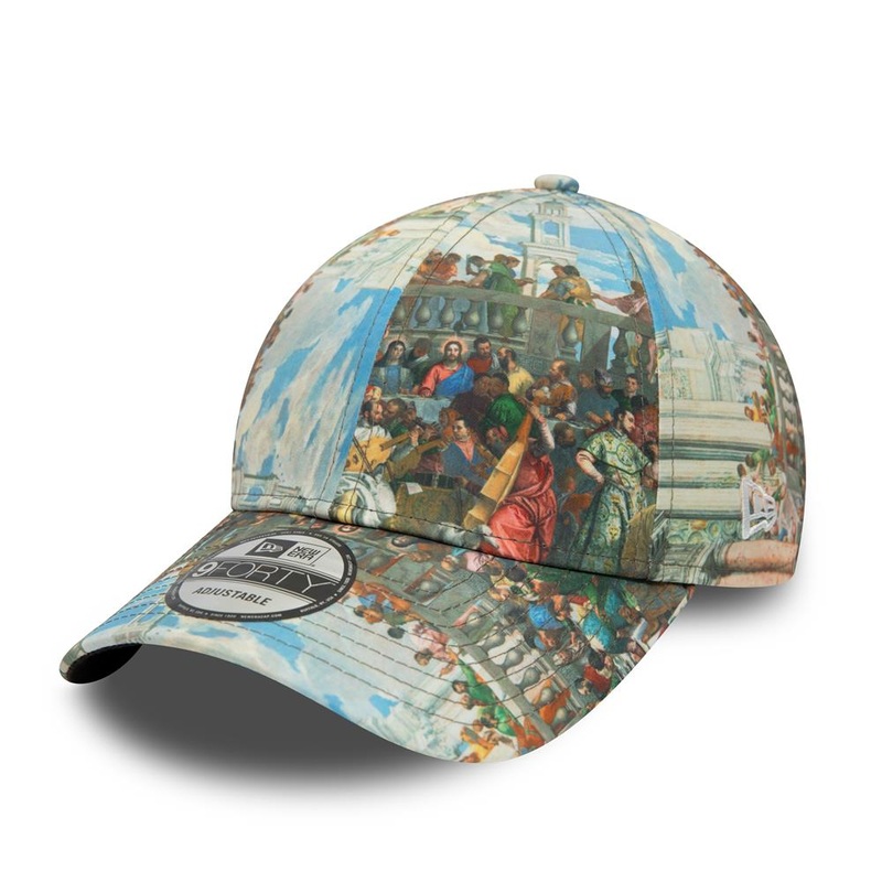 New Era 9FORTY Le Louvre All Over Print Multi Cap One Size