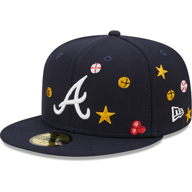 New Era Atlanta Braves Sleigh 2022 59FIFTY Fitted Hat
