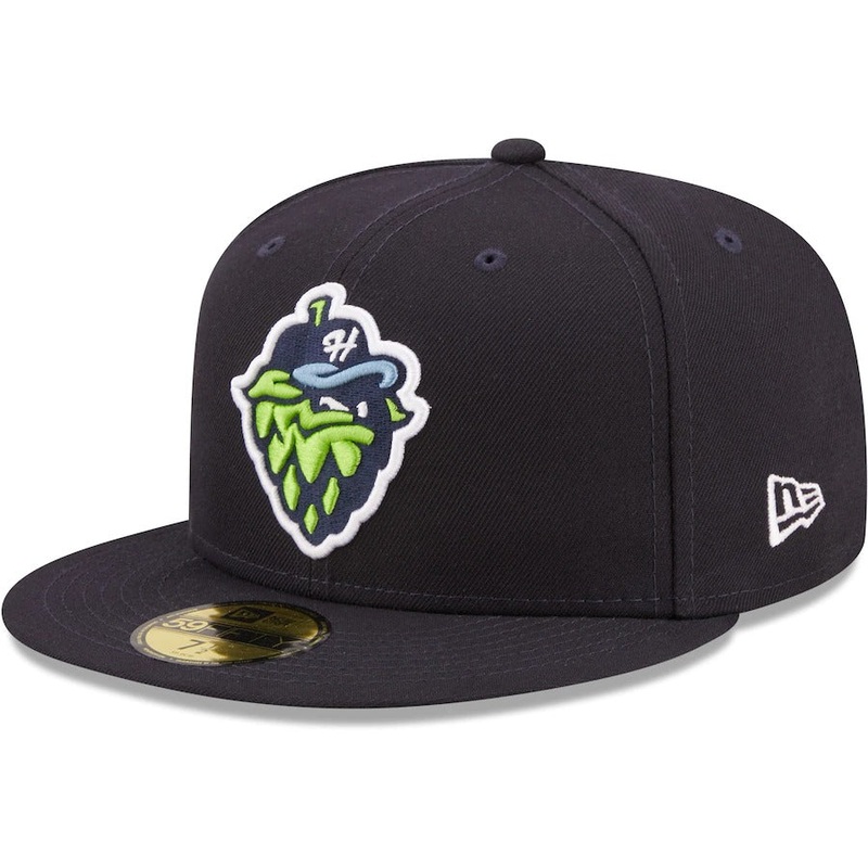 New Era Hillsboro Hops Navy Authentic Collection 59FIFTY Fitted Hat