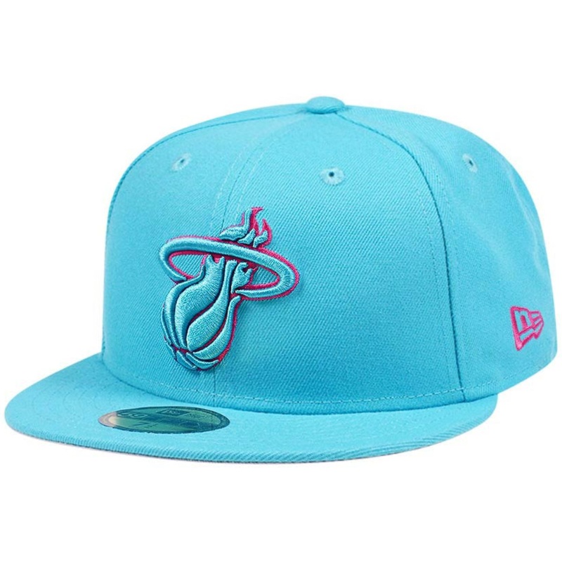 New Era Miami Heat Vice Blue Edition 59FIFTY Fitted Cap