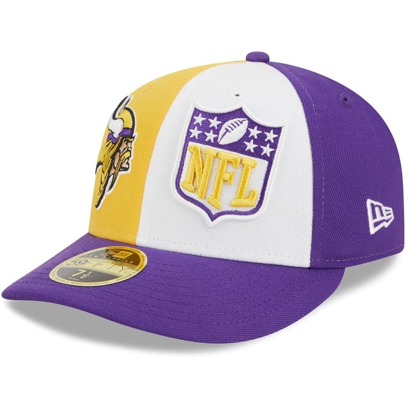 New Era Minnesota Vikings 2023 Sideline Low Profile 59FIFTY Fitted Hat