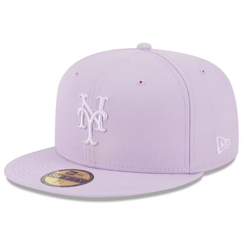 New Era New York Mets Lavender 59FIFTY Fitted Hat