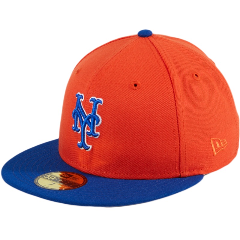 New Era New York Mets Orange/Blue 40th Anniversary 59FIFTY Fitted Hat