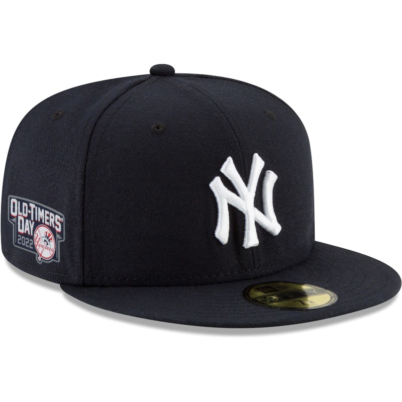 New Era New York Yankees Navy 2022 Old-Timers’ Day Authentic Collection On-Field 59FIFTY Fitted Hat