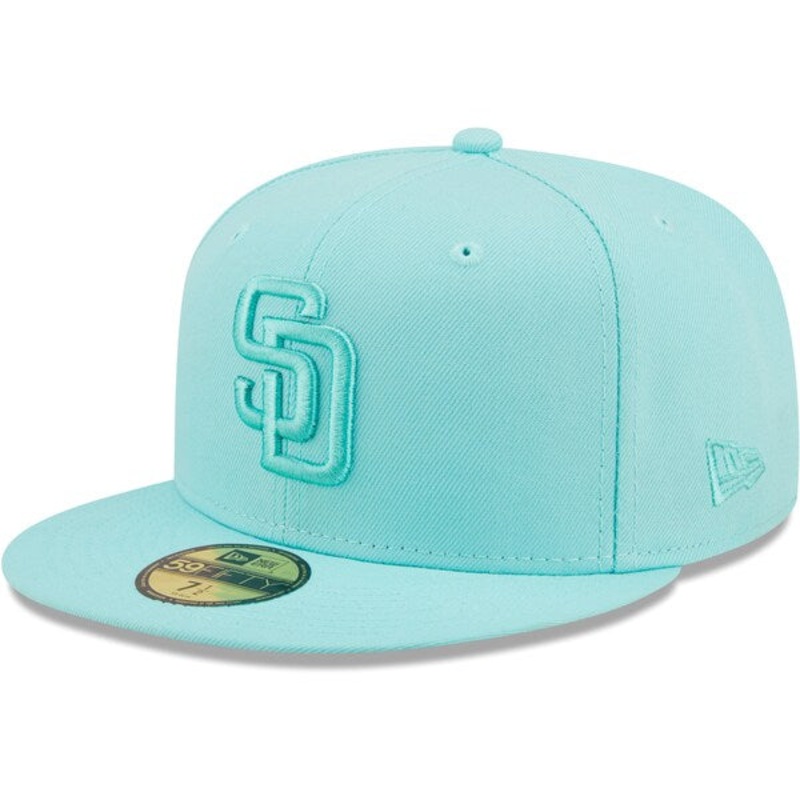 New Era San Diego Padres Icon Color Pack 59FIFTY Fitted Hat – Turquoise