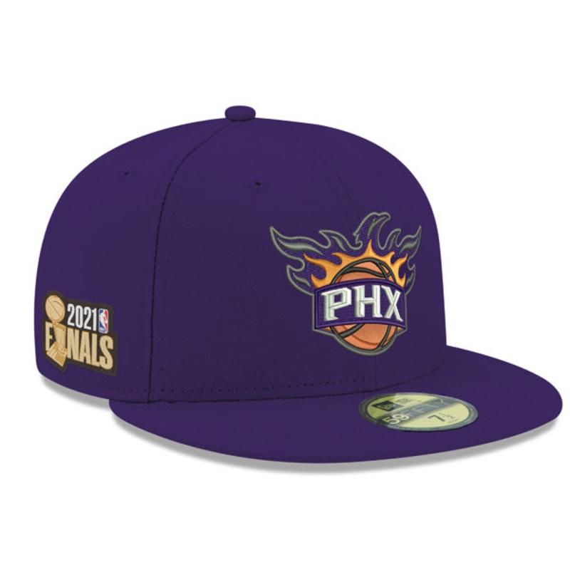 Phoenix Suns New Era 2021 NBA Finals Bound Sidepatch 59FIFTY Fitted Hat – Purple 6 7/8