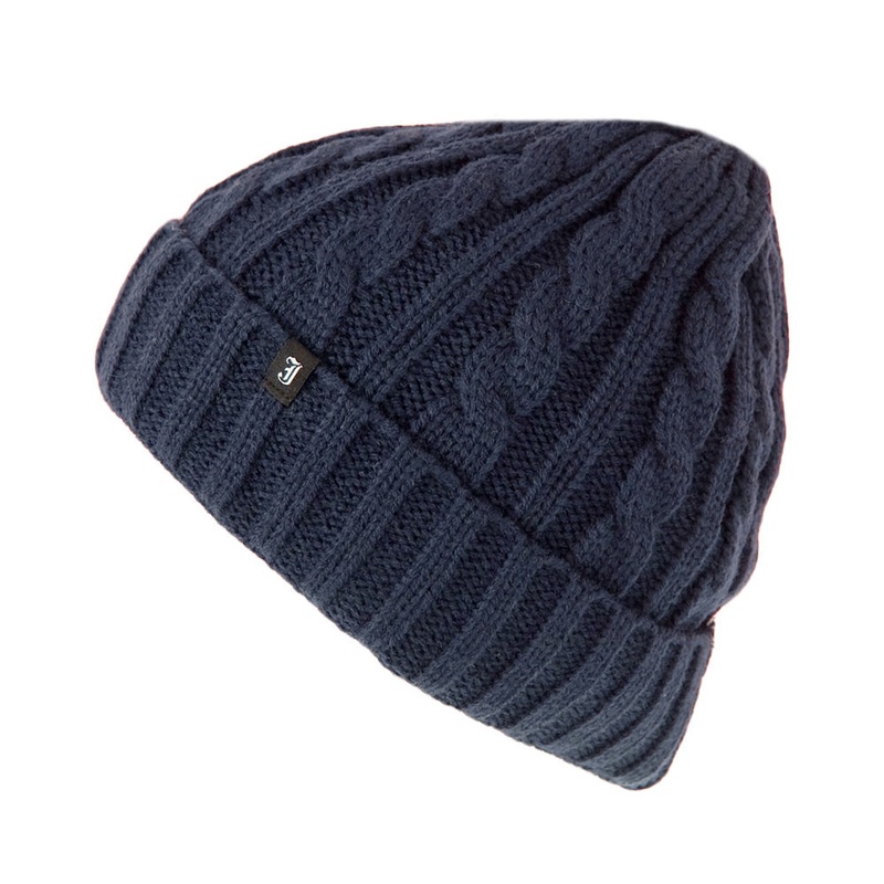 Jaxon & James Cable Knit Beanie Hat – Navy –  Wholesale Pack Prepack