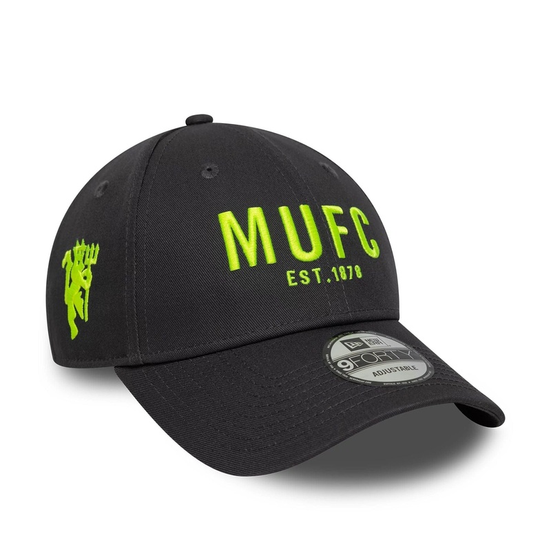 Manchester United FC Seasonal Dark Grey 9FORTY Adjustable Cap OSFM