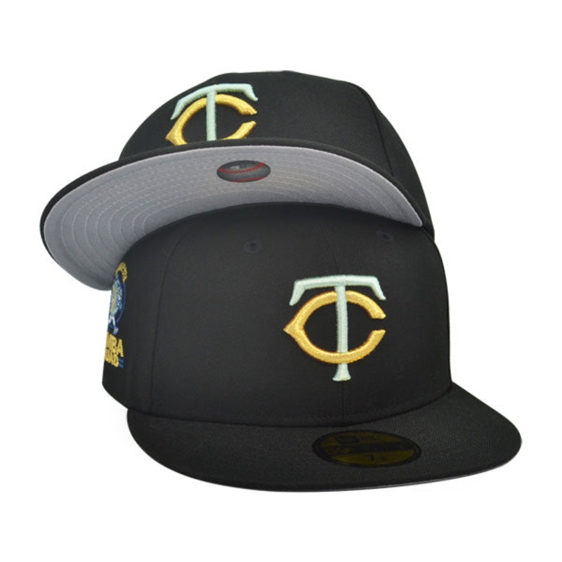 Minnesota Twins BOMBA SQUAD Exclusive New Era 59Fifty Fitted Hat – Black 6 7/8