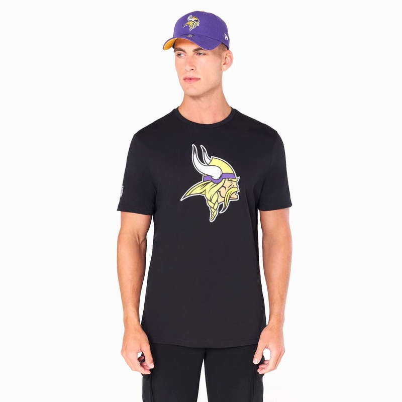 Minnesota Vikings NFL Black T-Shirt XS