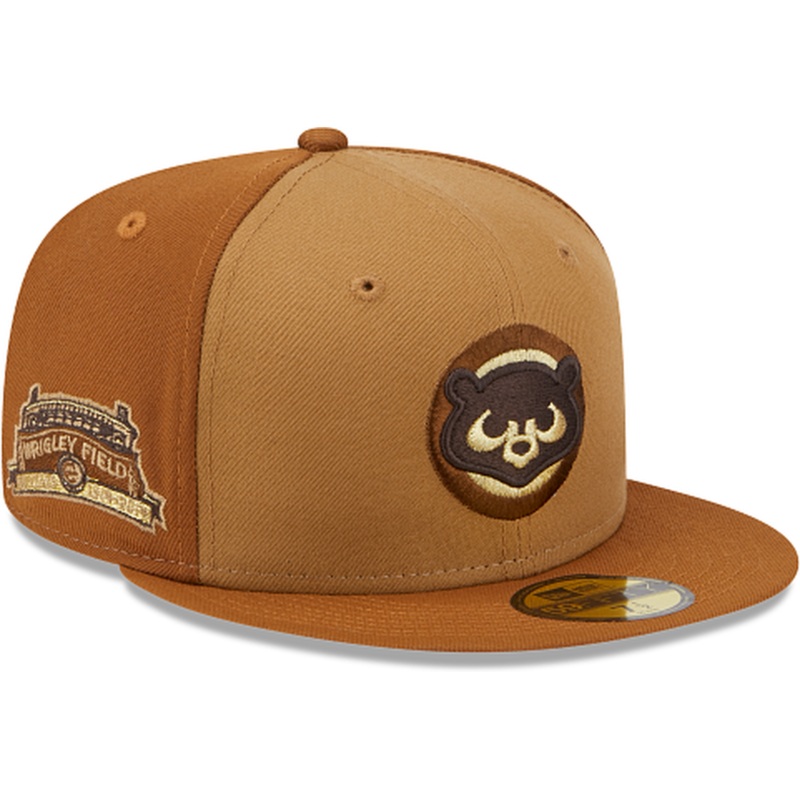 New Era Chicago Cubs Tri-Tone Brown 2023 59FIFTY Fitted Hat