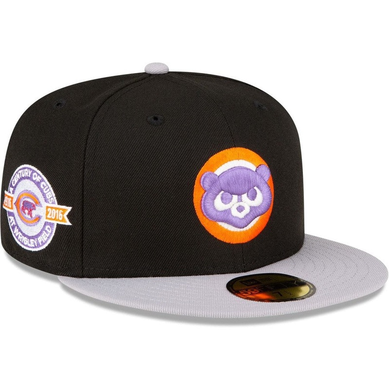 New Era Just Caps Ghost Night Chicago Cubs 2023 59FIFTY Fitted hat