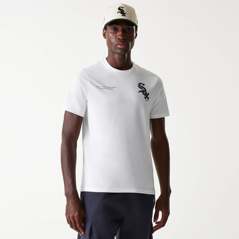 Chicago White Sox MLB Arch Graphic White T-Shirt XS