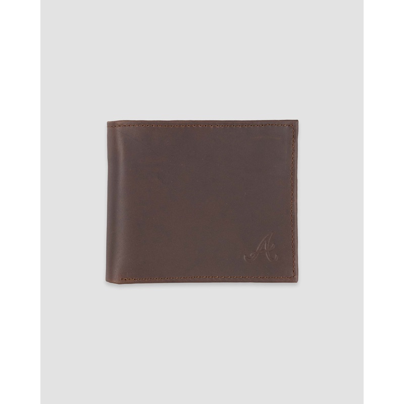 Flag Man Scorebook Bifold Wallet – Atlanta Braves