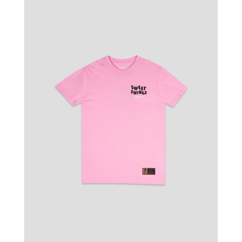 Griffey Jr. Sweet Swings Gummy Candy Youth T-Shirt – Pink Youth Small