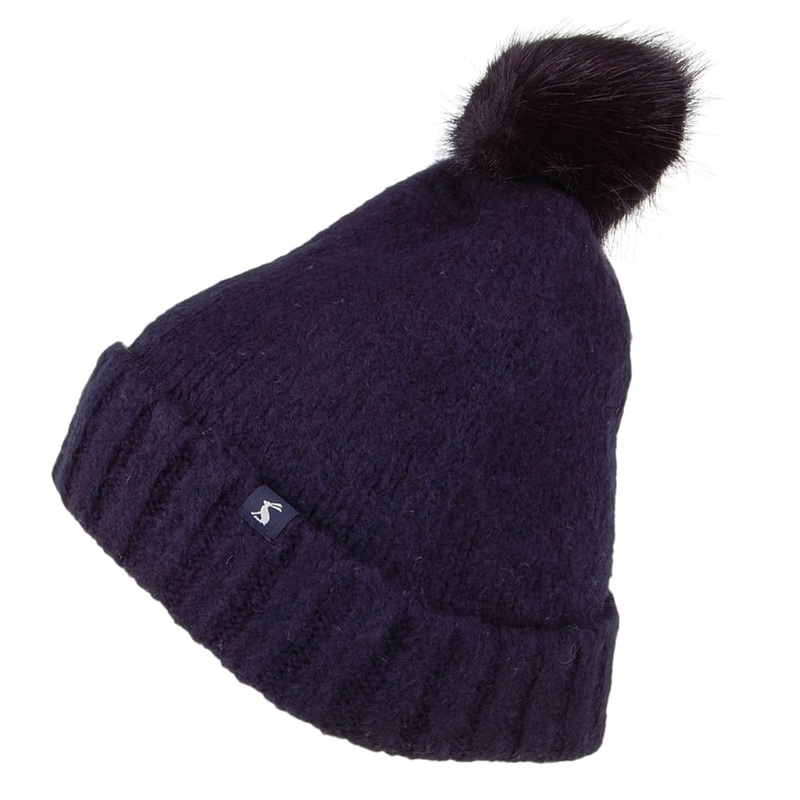 Joules Hats Snugwell Bobble Hat – Navy Blue 1-Size