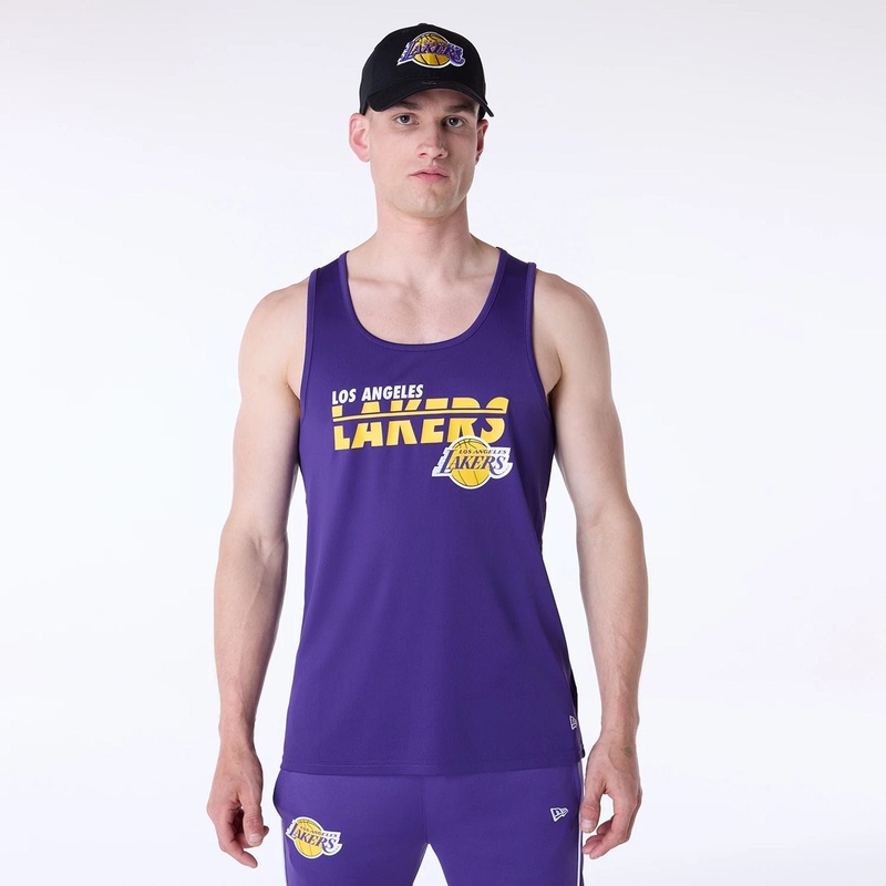 LA Lakers NBA Essentials Purple Vest XS