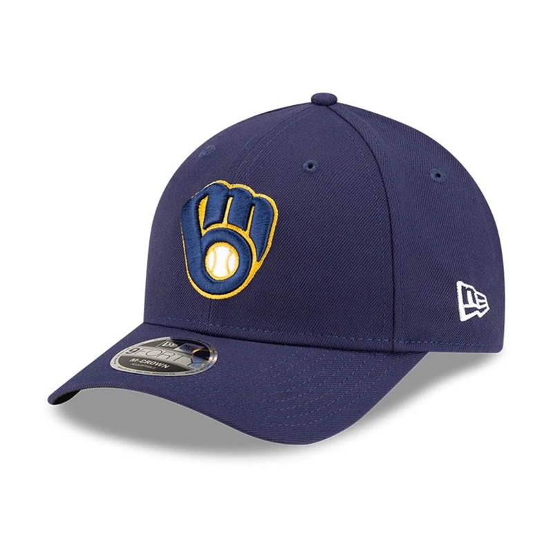 Milwaukee Brewers MLB Player Replica Navy 9FORTY M-Crown Adjustable Cap OSFM